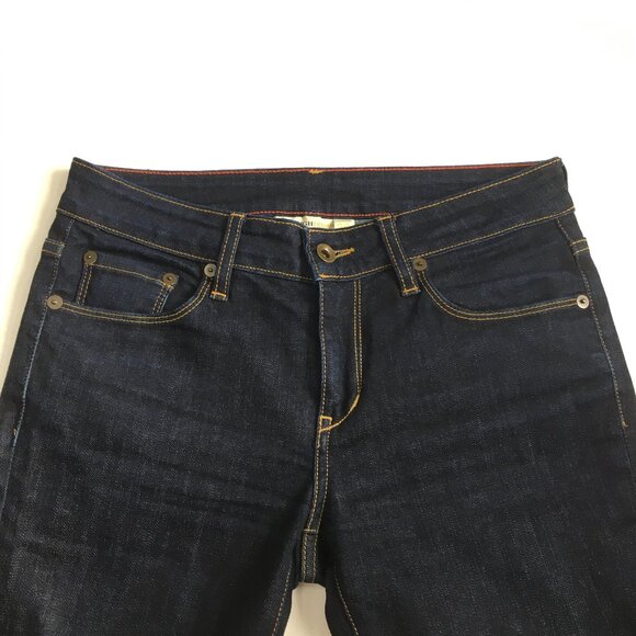 RALEIGH Hand Crafted North Carolina US Dark Wash Straight Leg 5 Pocket Jeans - Picture 5 of 16